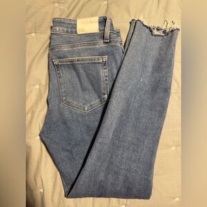 PAIGE Verdugo Blue Skinny Jeans